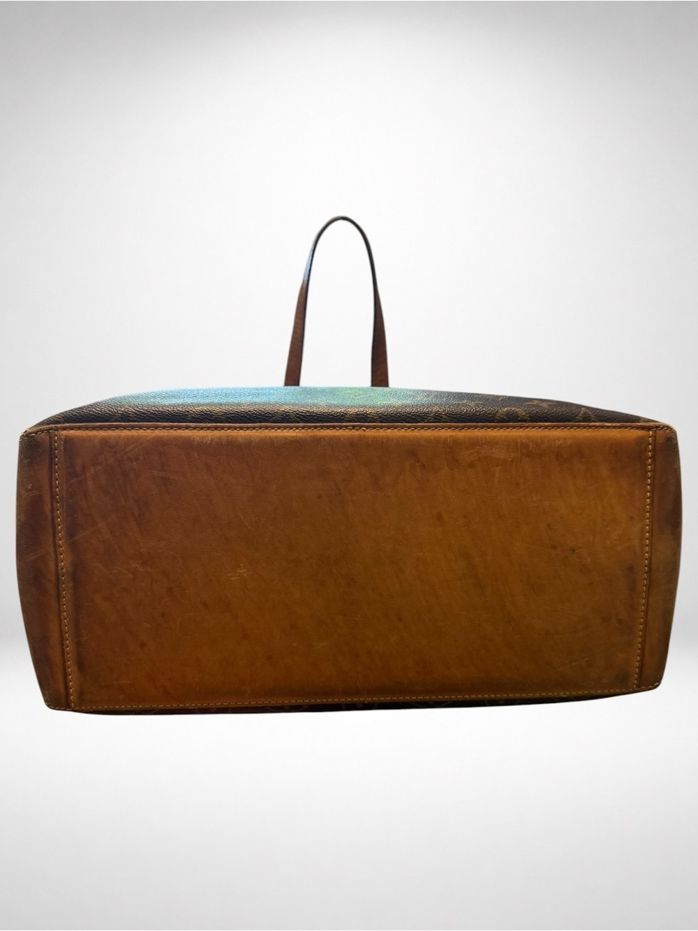Louis Vuitton Authentic Cabas Piano MM Brown Tote Shoulder Bag Vintage Purse - Picture 16 of 16